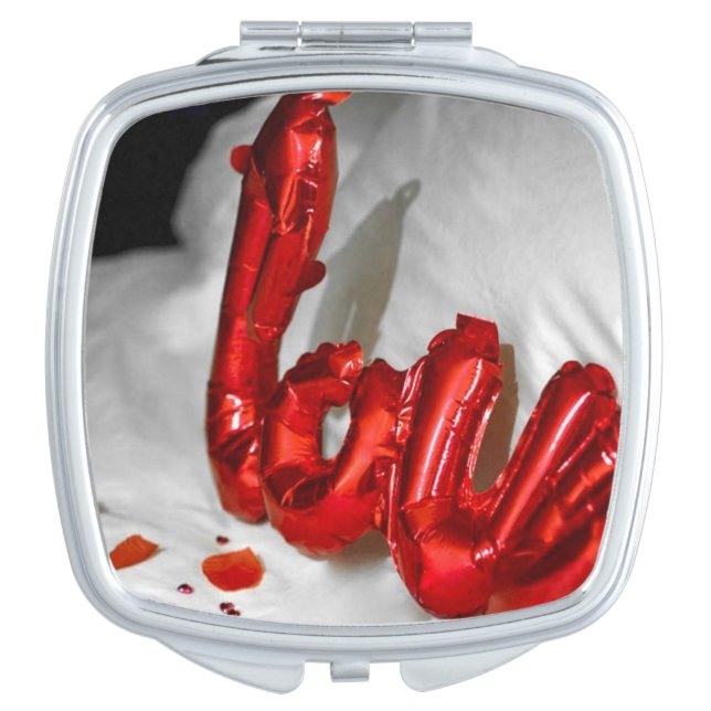 LOVE PILLOW COMPACT MIRROR (Front)