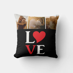 love pillow, custom pillow, personalized photo gif throw pillow