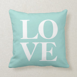 Love Pillow Mint Green