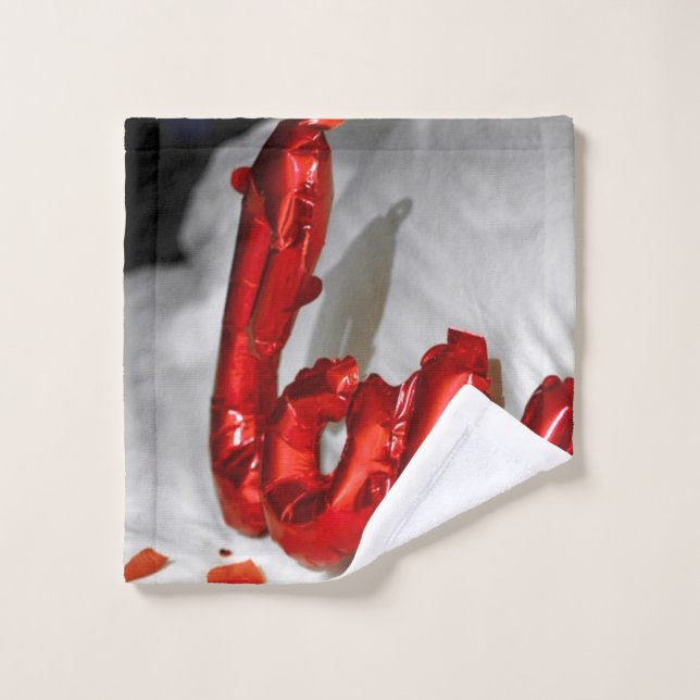 LOVE PILLOW WASH CLOTH (Wash Cloth)