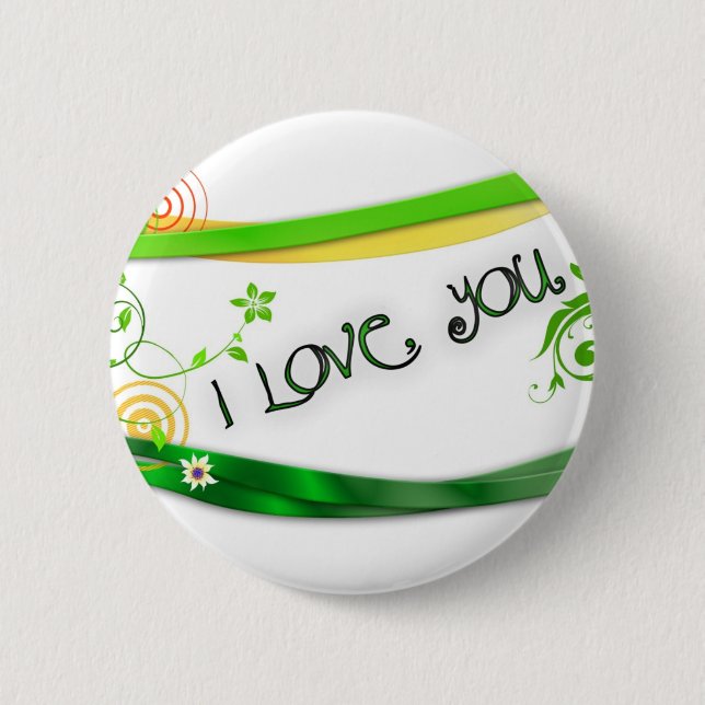 Love Pinback Button (Front)