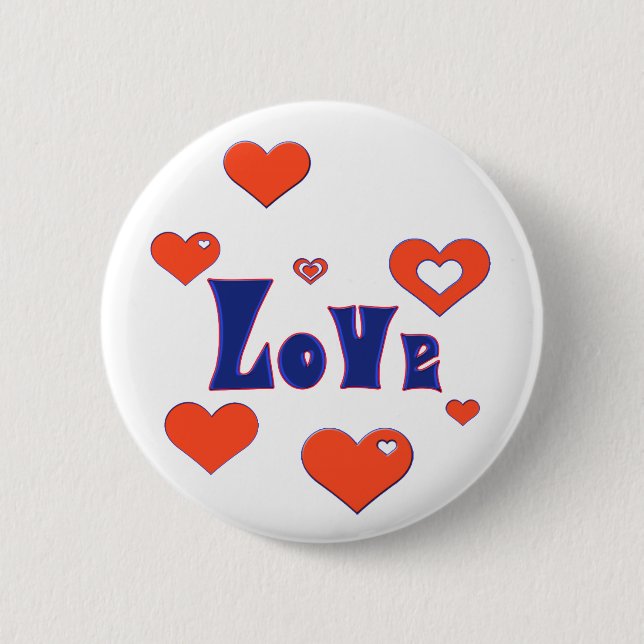 Love Pinback Button (Front)
