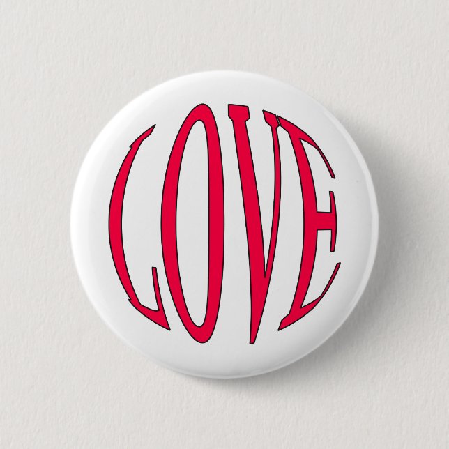 Love Pinback Button (Front)