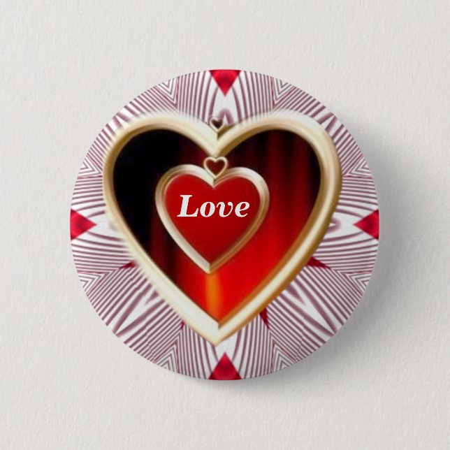 Love_ Pinback Button (Front)