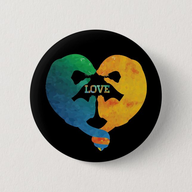 LOVE PINBACK BUTTON (Front)