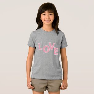 Love Pink Glitter Tri-Blend Shirt