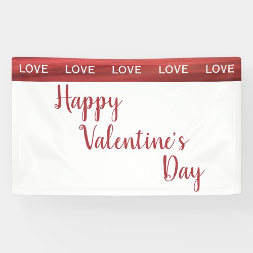 Love Pink Heart_Free Valentines Day Template Banner