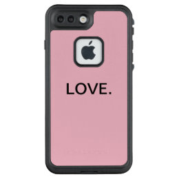 Love. Pink  Iphone case