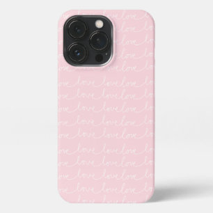 Love pink phone case