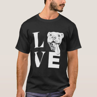 Love Pit Bulls Er Pitbull T-Shirt