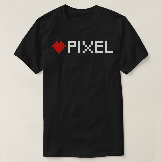 love pixel T-Shirt (Design Front)