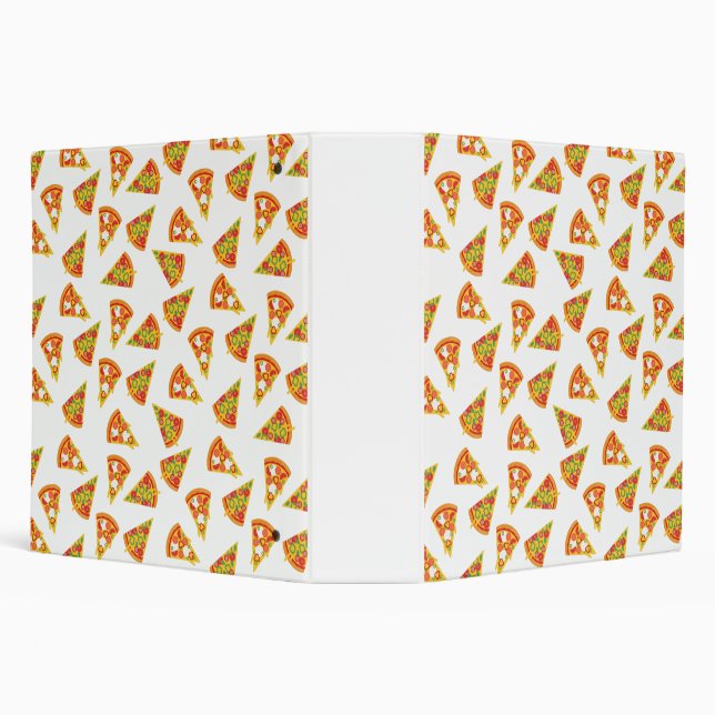 Love Pizza   3 Ring Binder (Background)