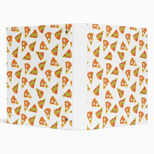 Love Pizza   3 Ring Binder (Background)