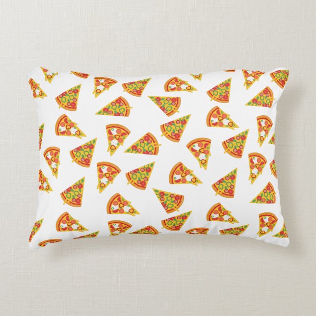 Love Pizza   Accent Pillow (Front)