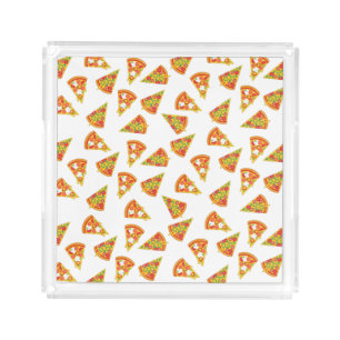 Love Pizza   Acrylic Tray