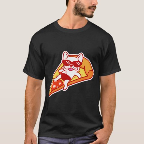 Love Pizza And Dogs T_Shirt