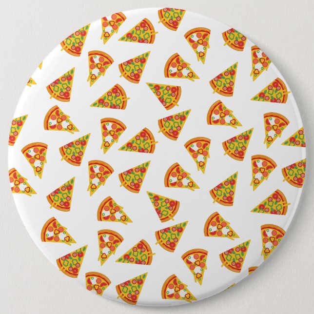 Love Pizza   Button (Front)