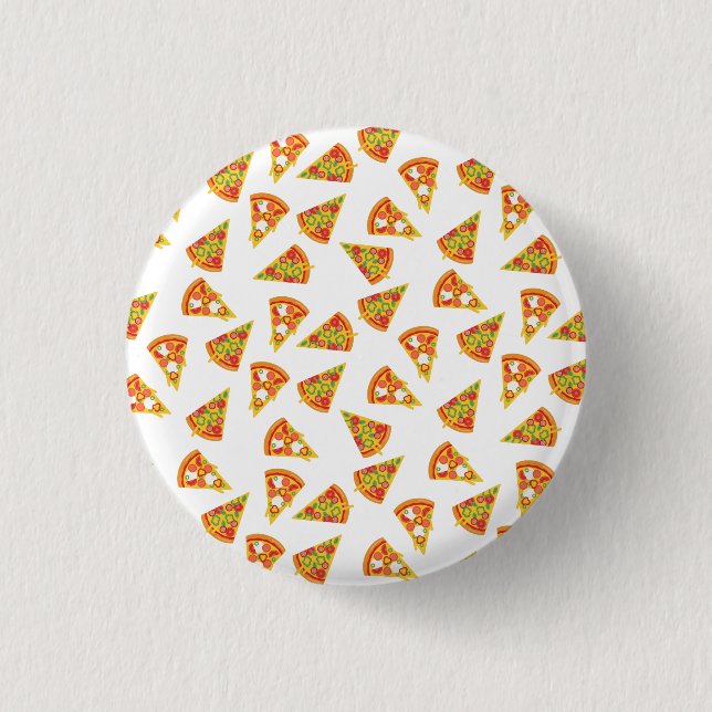 Love Pizza   Button (Front)