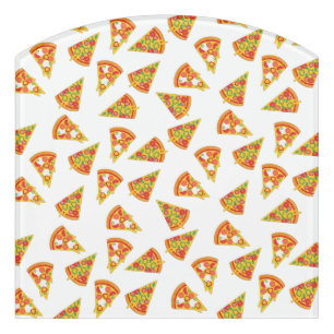 Love Pizza Door Sign