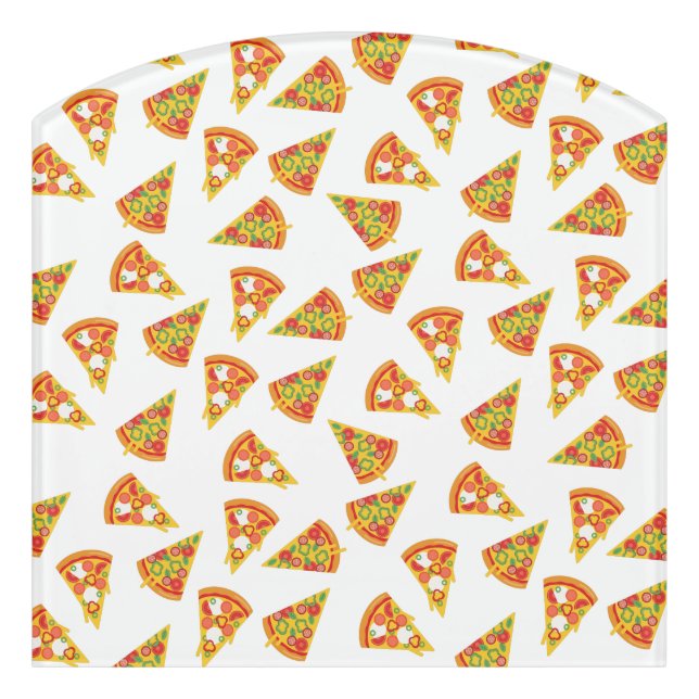 Love Pizza Door Sign (Contour Front)