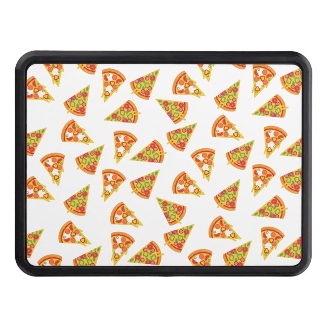 Love Pizza   Hitch Cover (Front)