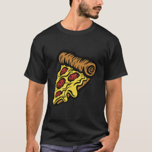 Love Pizza Italian Cooking Pepperoni Tomato Fastfo T-Shirt