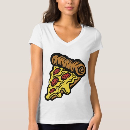 Love Pizza Italian Cooking Pepperoni Tomato Fastfo T_Shirt
