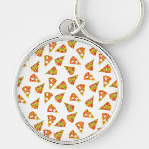 Love Pizza  Keychain