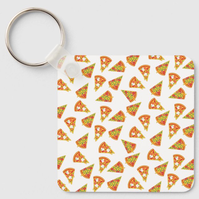 Love Pizza Keychain (Front)