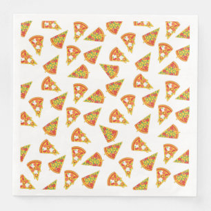 Love Pizza Paper Dinner Napkins