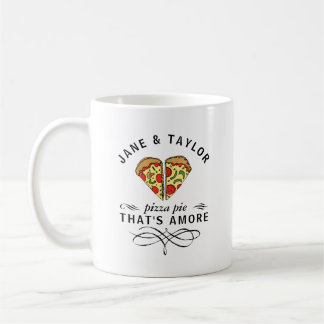 Love Pizza Personalized Coffee Mug