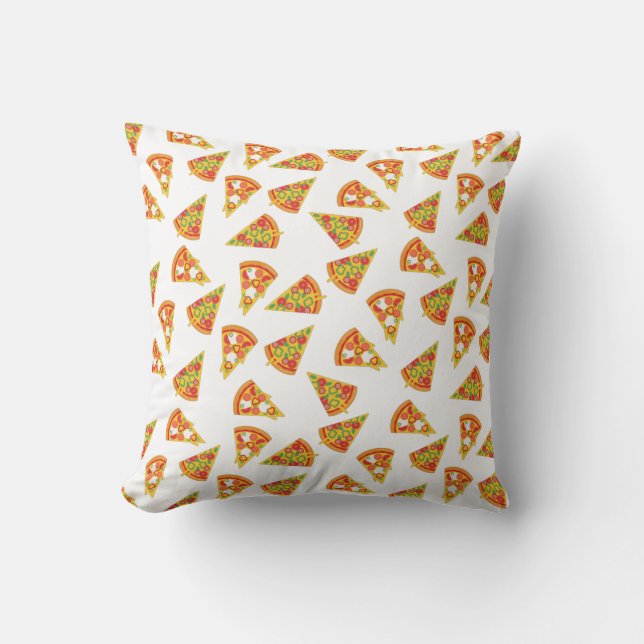 Love Pizza   Throw Pillow (Front)