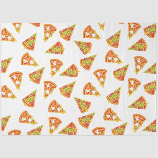 Love Pizza   Tissue Paper (Front)