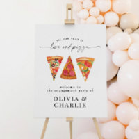 Love & Pizza Welcome Wedding