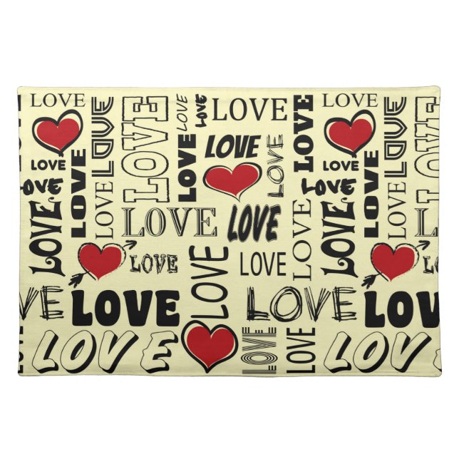 Love Placemat (Front)