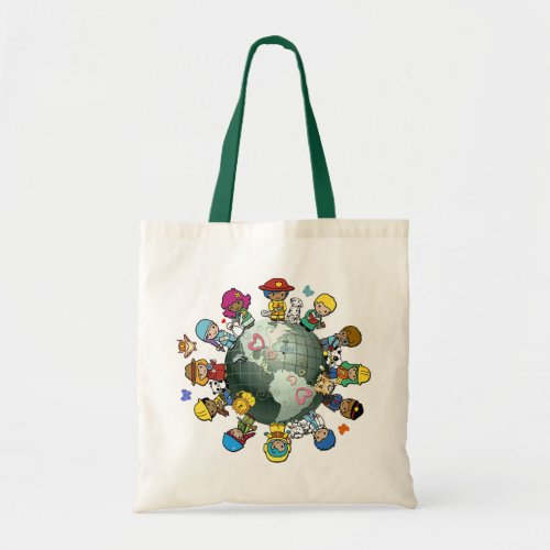 Love Planet Earth Unite for Peace Tote Bag