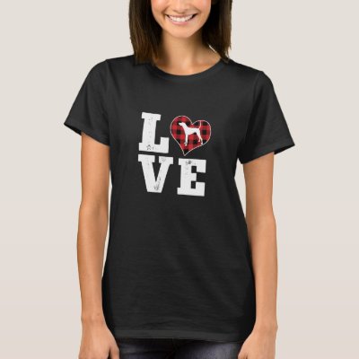 Love Plott Hound Dog Lovers Gifts Dog Owners Valen T-Shirt