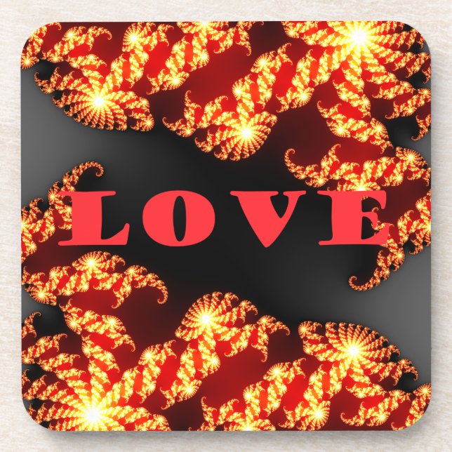 Love.png Drink Coaster (Front)