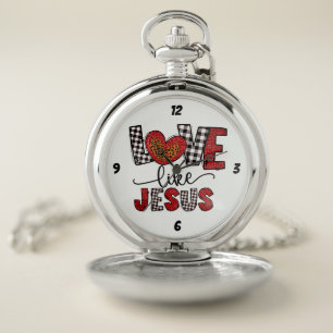 Love Pocket Watch: Silver Watch