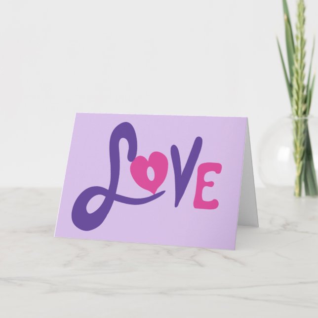 Love poem card (Front)
