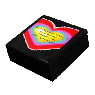 Love poem gifts for them gift box