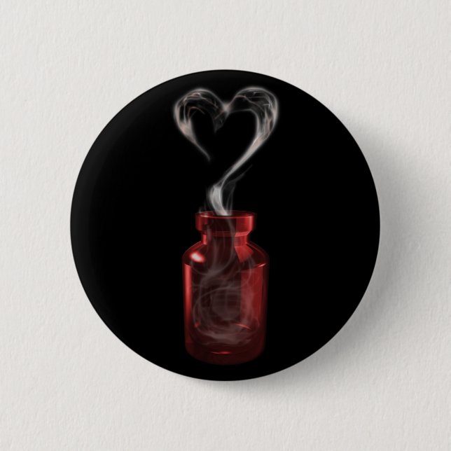 love poison pinback button (Front)