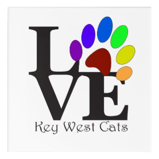 LOVE Polydactyl Key West Cats Art