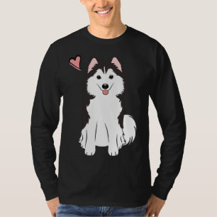 Love Pomsky Pomeranian Husky T-Shirt
