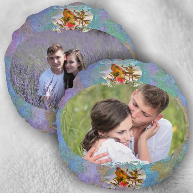 Love & Poolside Singer 2338 Round Pillow (Creator Uploaded)