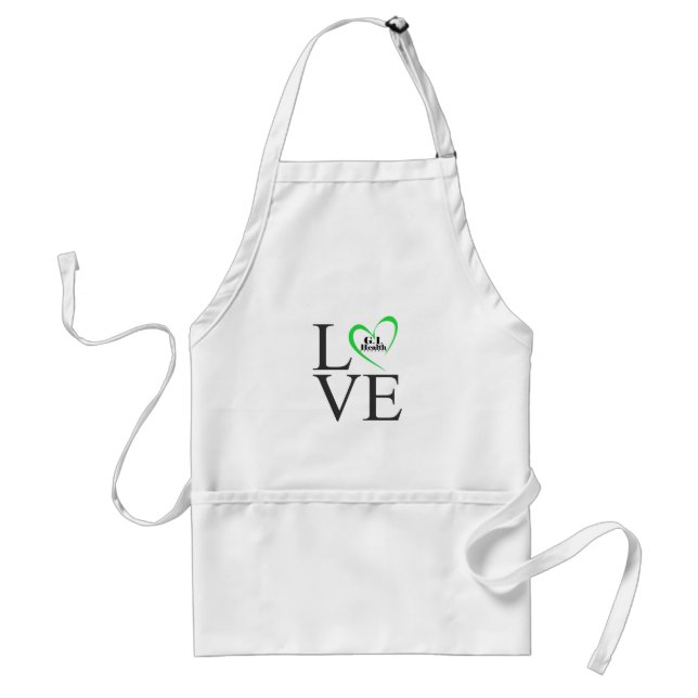 Love - Pop Art Adult Apron (Front)