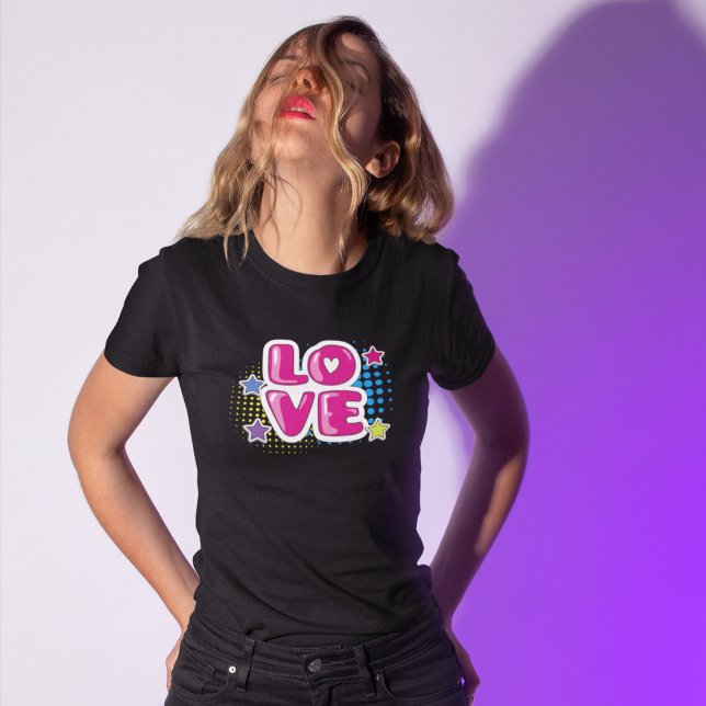 Love Pop Art Comic T-Shirt (Creator Uploaded)