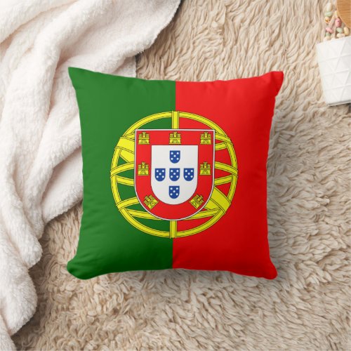 Love Portugal  Portuguese flag  home pillows