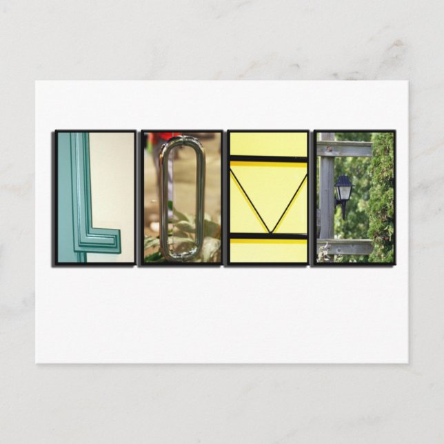 LOVE POSTCARD (Front)