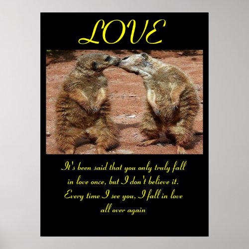 LOVE Posters Animal 2